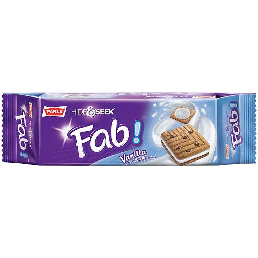 Parle Hide & Seek Fab Vanilla 112g