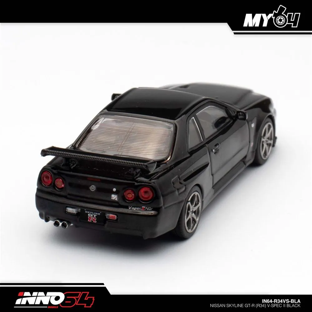 INNO64 | NISSAN SKYLINE GT-R R34 | V-SPEC II BLACK