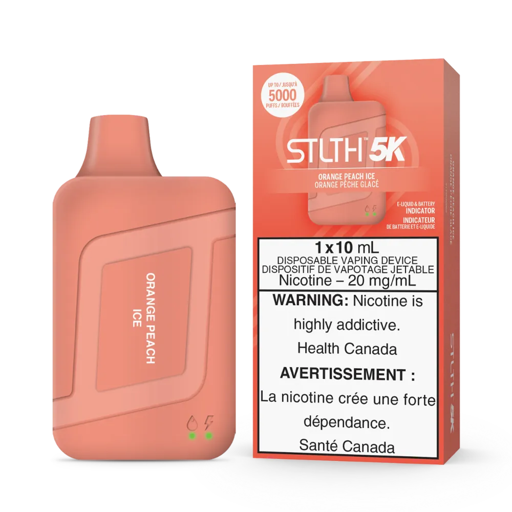 STLTH 5000 ORANGE PEACH ICE