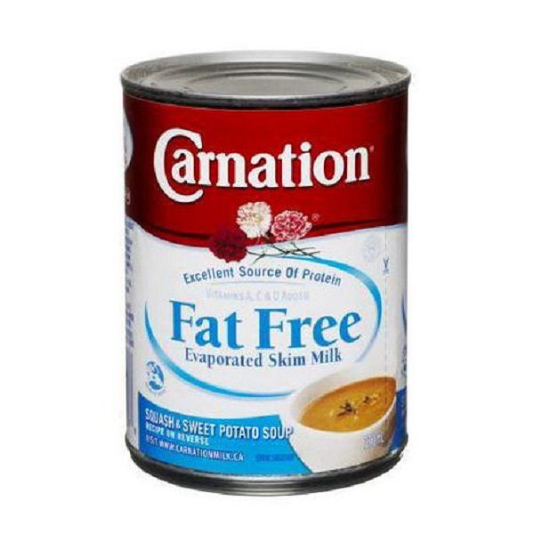 Carnation Fat Free Evaporated Skimmed Milk 345ml