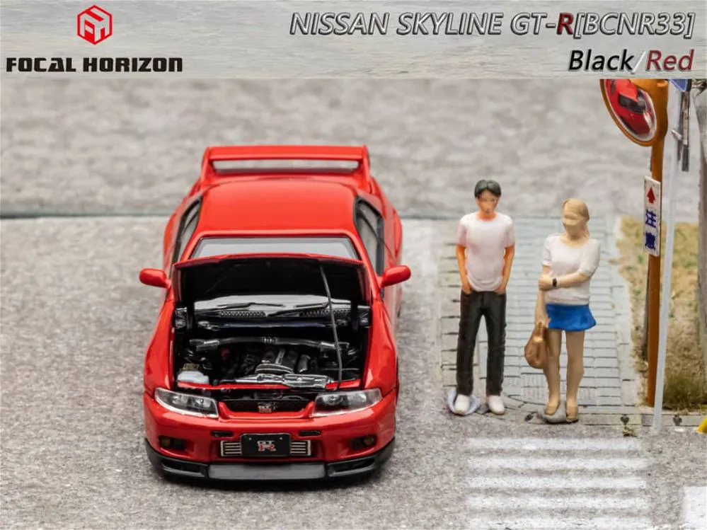 FOCAL HORIZON | NISSAN SKYLINE GT-R R33 | RED