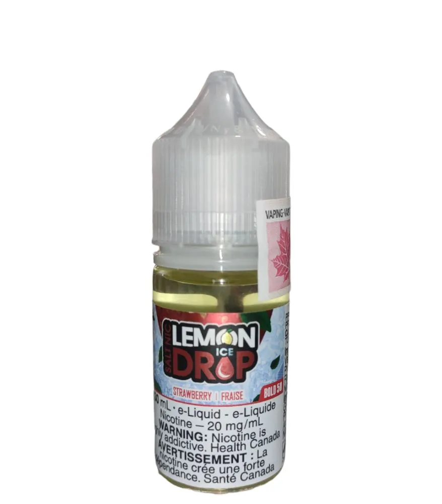 LEMON DROP  STRAWBERRY ICE SALT NIC BOLD 50 30ML