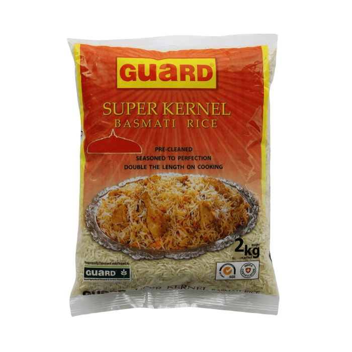 Guard Rice Super Kernal Basmati 2 Kg