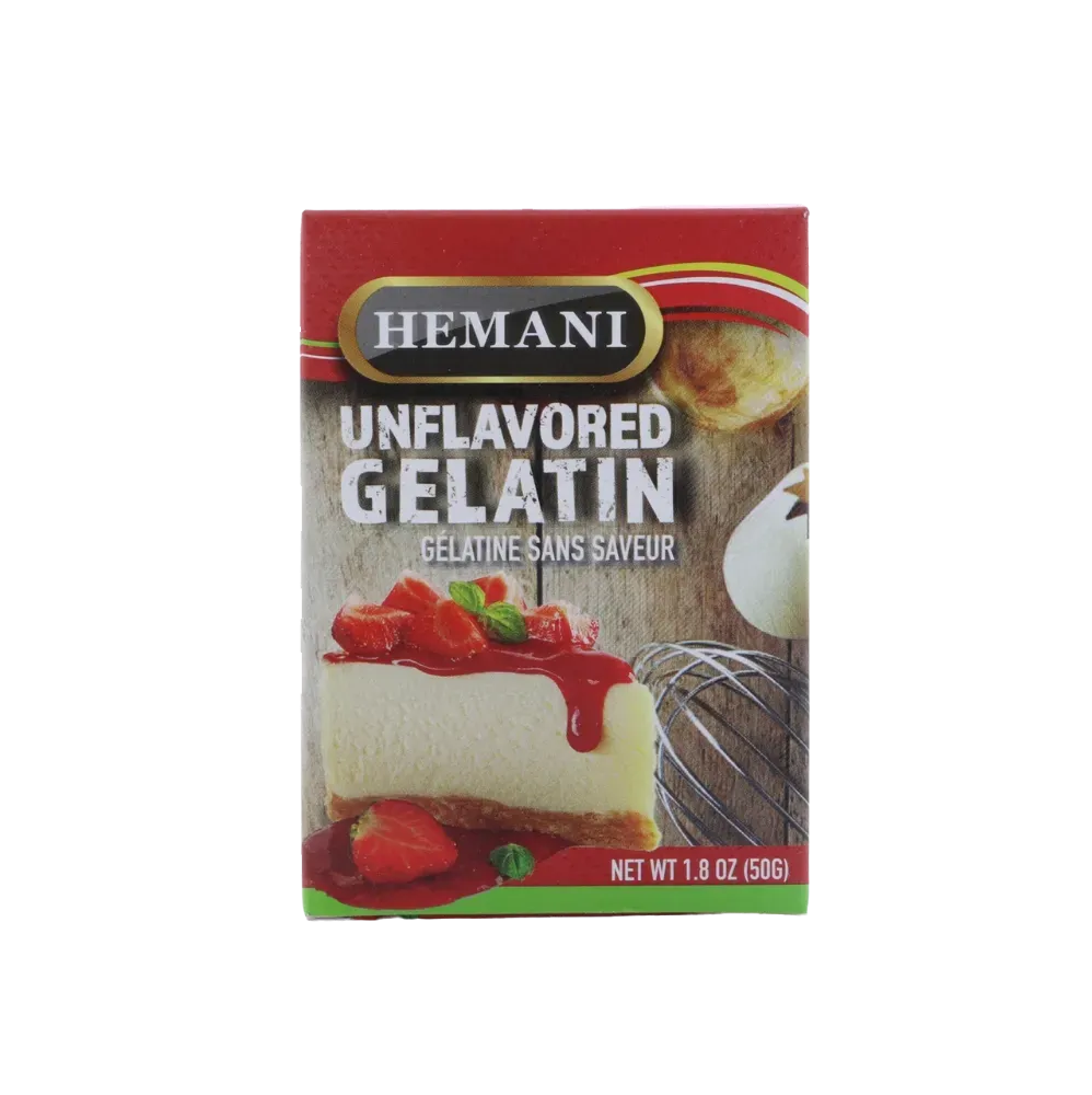 Hemani Gelatine Unflavored Halal Powder 50gm x 8Units