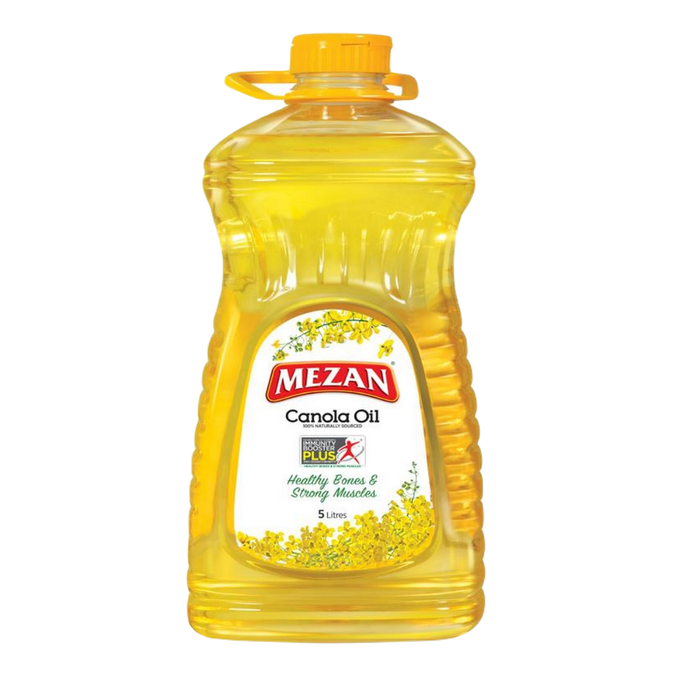 Mezan Oil Canola 5 Ltr Bottle