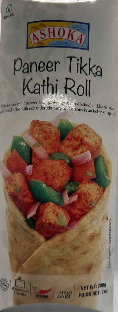 ASHOKA PANEER TIKKA KATHI ROLL