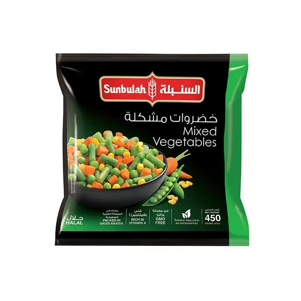 Sunbulah Frozen Mixed Vegetables (400gm)