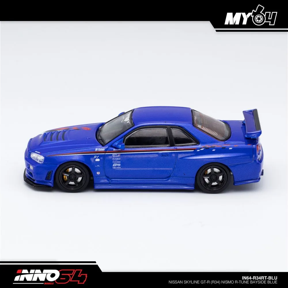 INNO64 | NISSAN SKYLINE GT-R R34 R-TUNE | BLUE