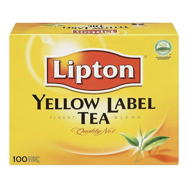 Lipton Yellow Label 100 Tea Bags