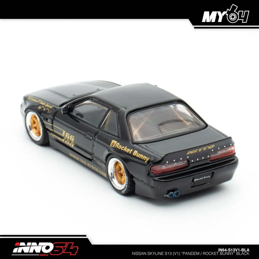 INNO64 | NISSAN SILVIA S13 'PANDEM' BLACK