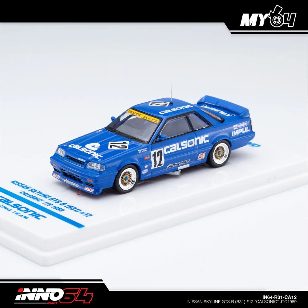 INNO64 | NISSAN SKYLINE GTS-R R31 'CALSONIC'