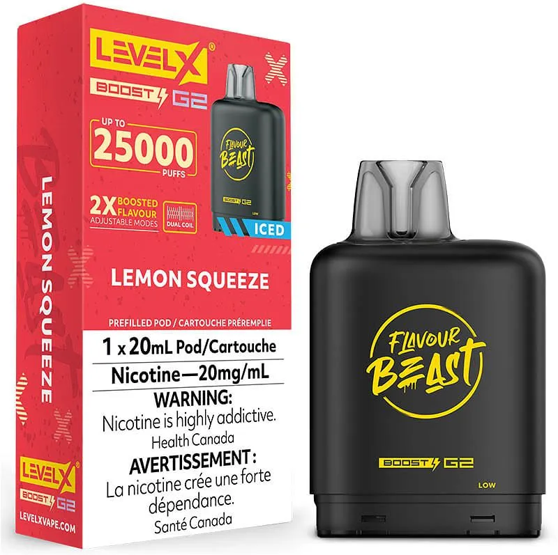 Level X Pod 25k Lemon Squeeze