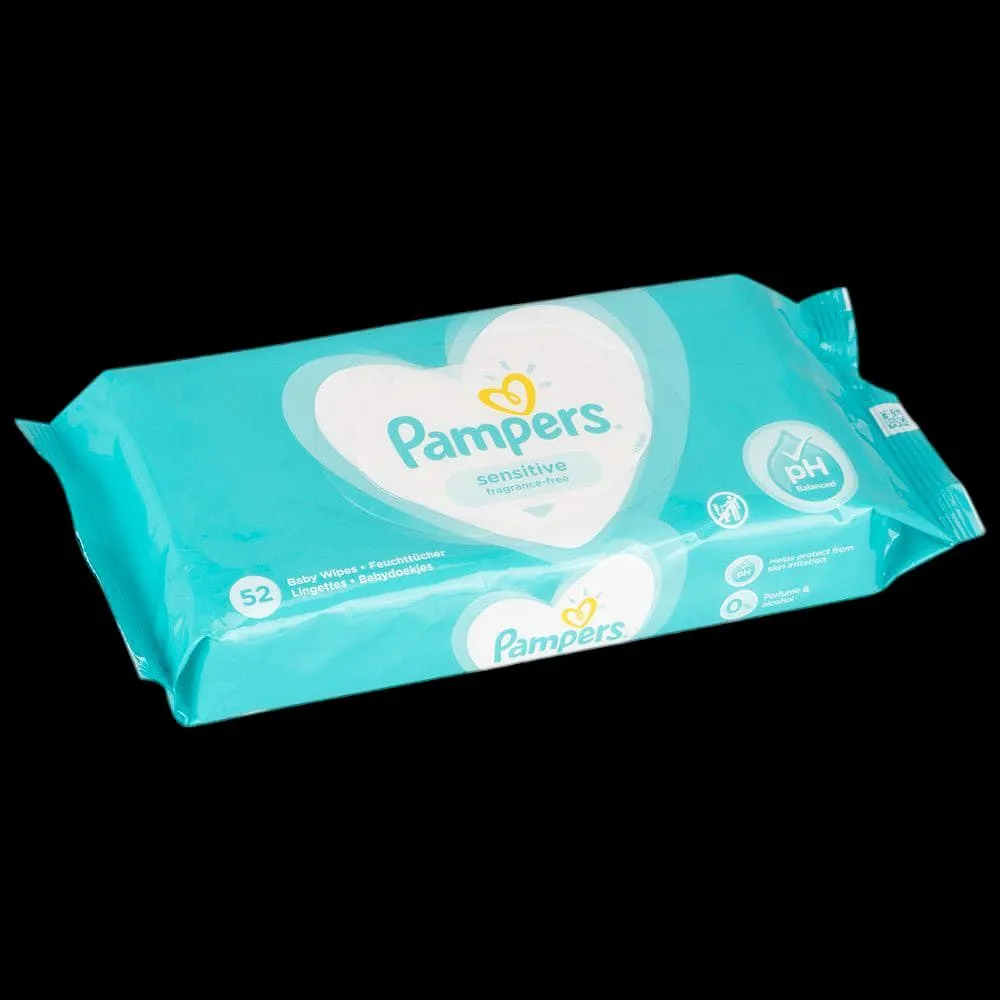 Pampers Sensitive Wipes 52S