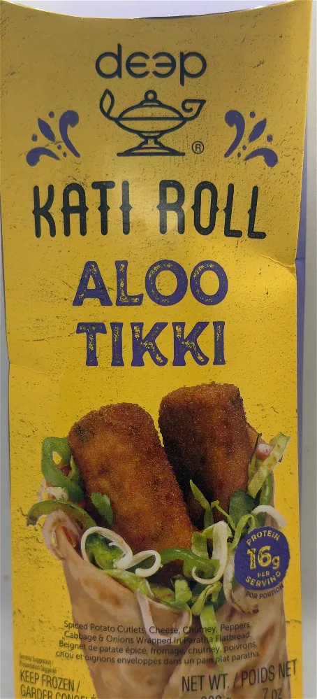 DEEP ALOO TIKKI KATHI ROLL