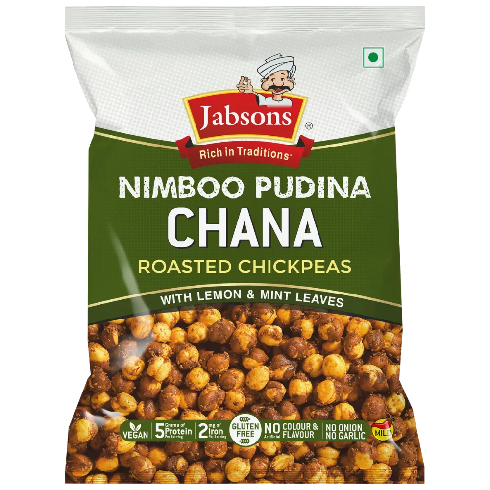 JABSONS CHANA NIMBOO PUDINA 150 GM