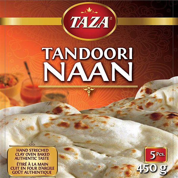 Taza Tandoori Naan 5pcs