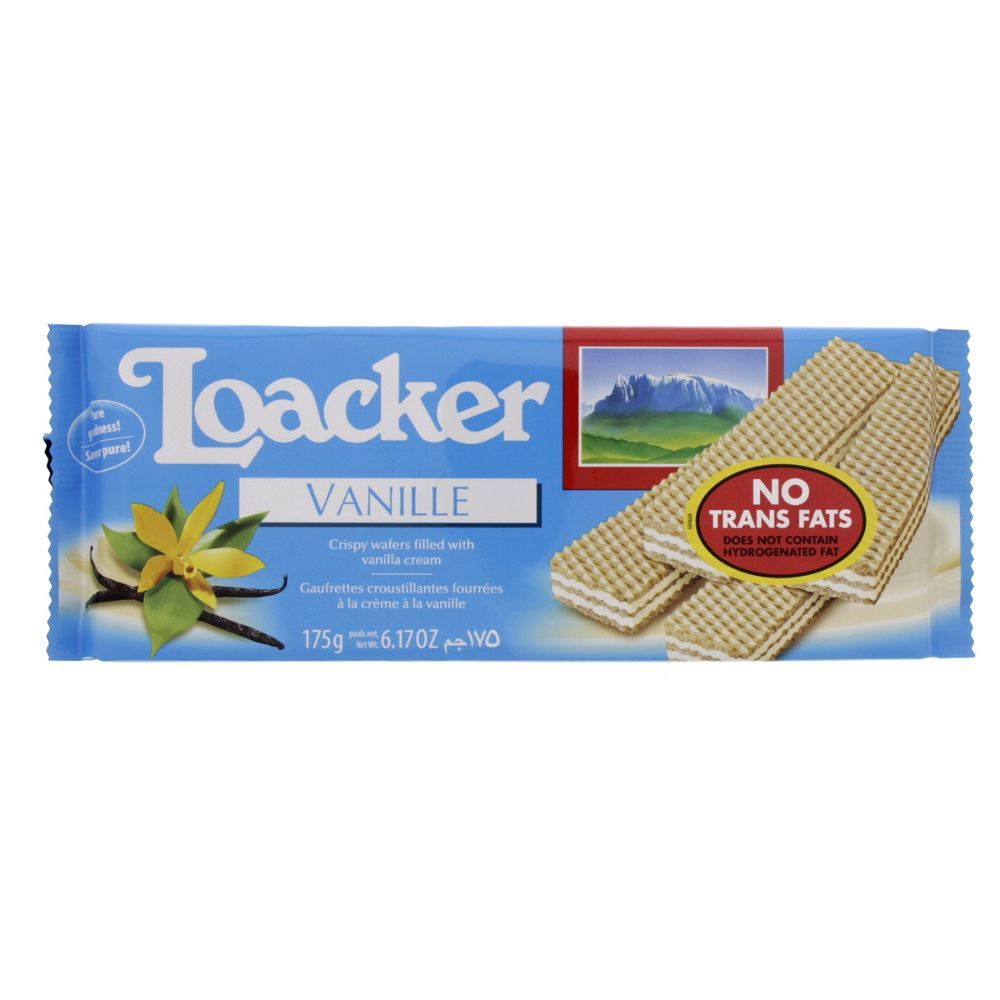 Loacker Wafer Vanilla 175G