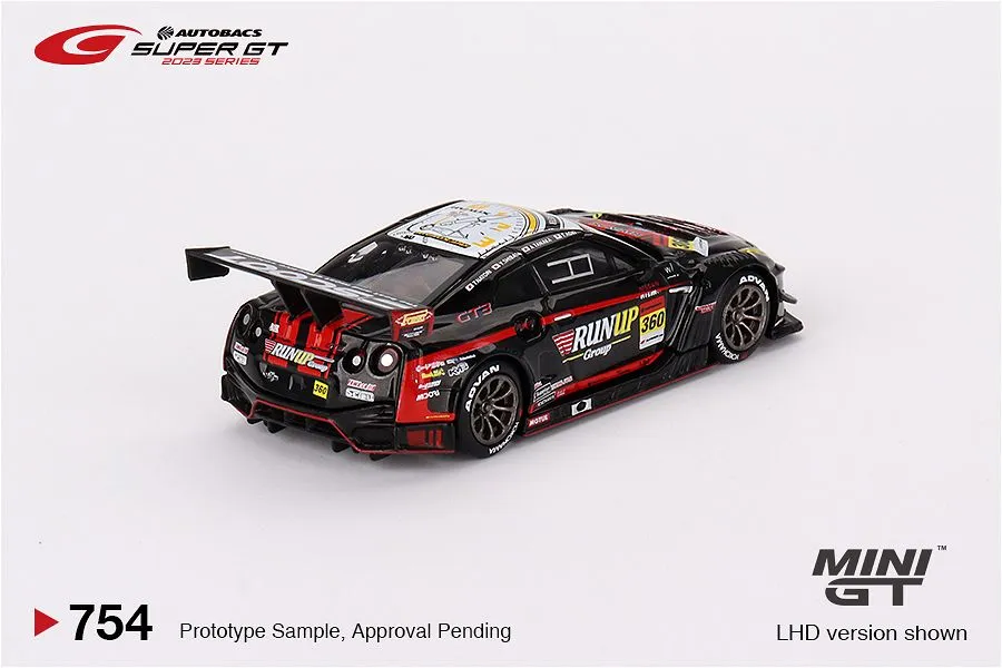 MINIGT | NISSAN GT-R R35 | NISMO GT3 | #360 RUNUP RIVAUX GT-R | TOMEI SPORTS 2023 SUPER GT SERIES