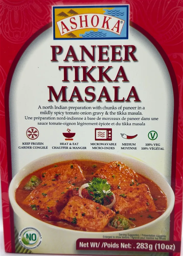 ASHOKA PANEER TIKKA MASALA 283G