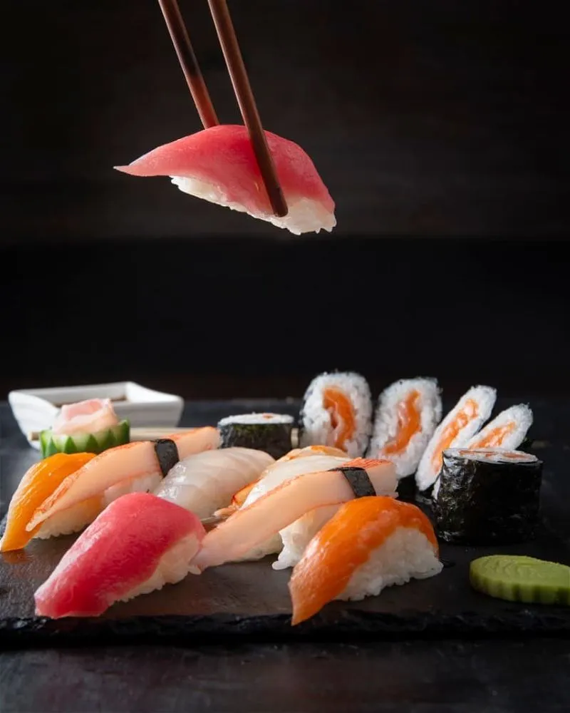 NIGIRI PLATTER MIXED SEAFOOD (14 Pcs)
