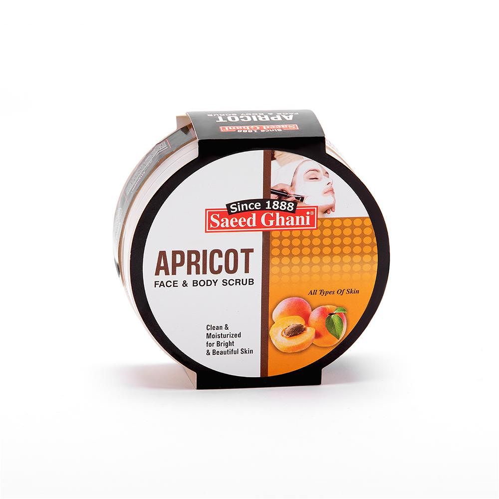 Saeed Ghani Apricot Face and Body Scrub 180g