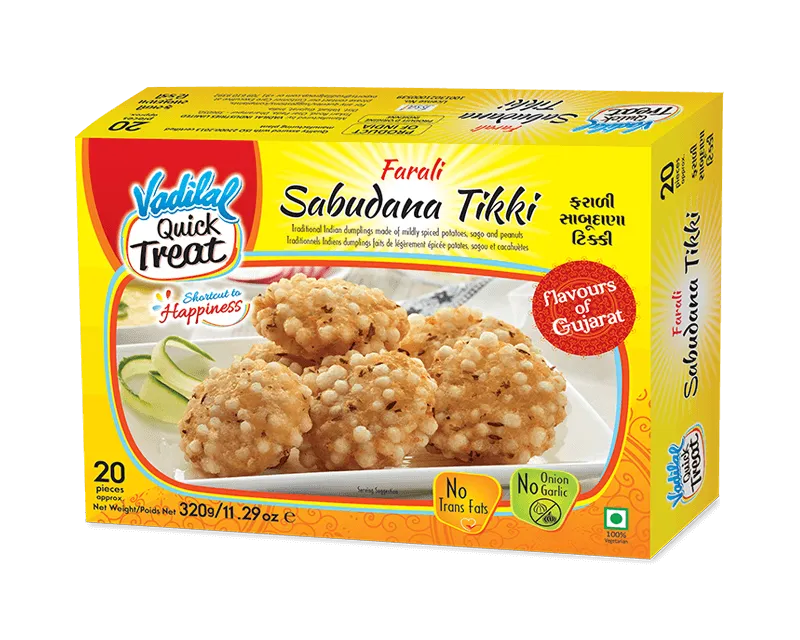 Vadilal Frozen Sabudana Tikka 320g