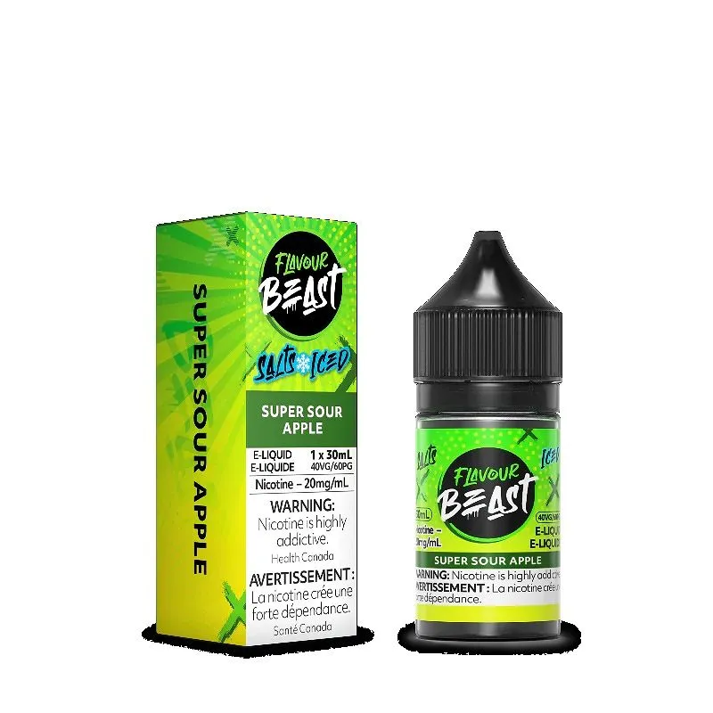 FLAVOUR BEAST E-LIQUID Super Sour Apple