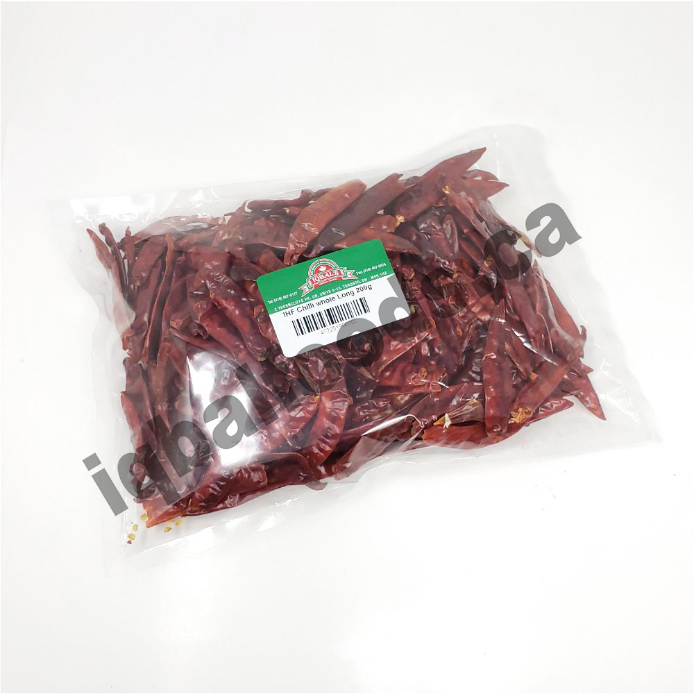 IHF Chilli Whole Long W/out Stem 200g