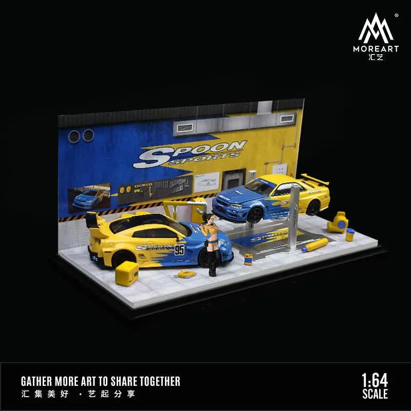 MOREART | AUTO REPAIR SHOP DIORAMA | SPOON SPORTS