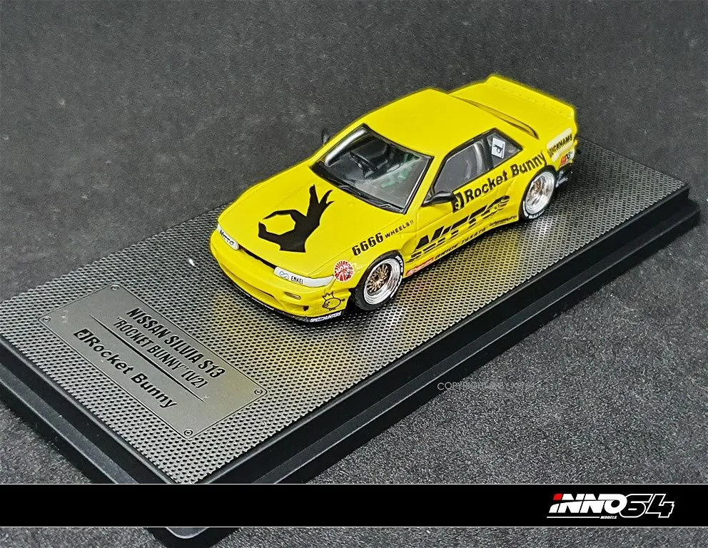 INNO64 | NISSAN SILVIA S13 V2 PANDEM | YELLOW