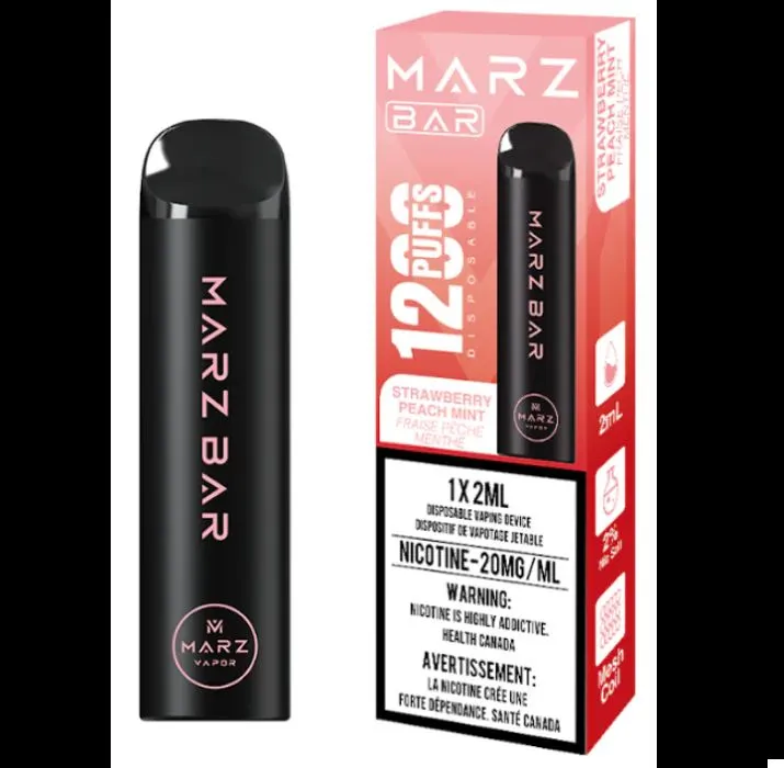 MARZ BAR 1200 STRAWBERRY PEACH MINT