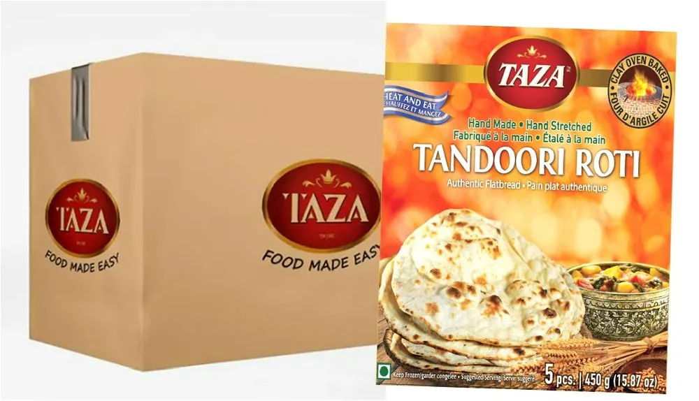 Taza Bulk Tandoori Roti 5X24