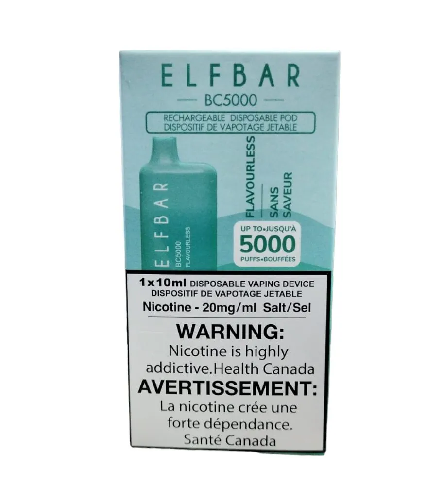 ELFBAR 5000 FLAVOURLESS