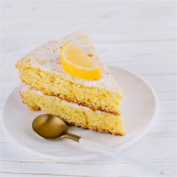 Lemon Cake Slice