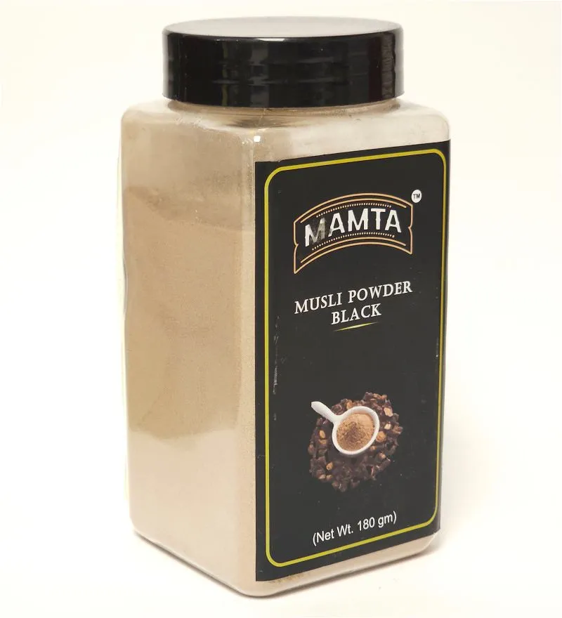 Mamta Musli Black Powder Jar 180g