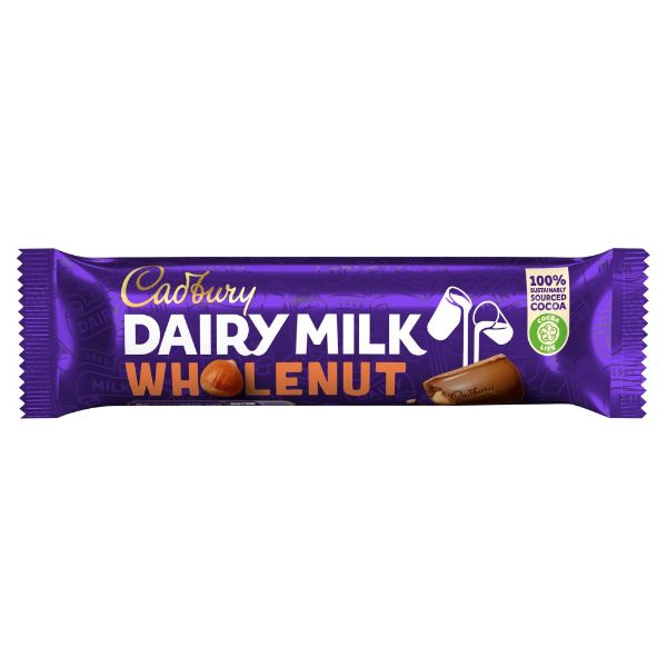 Cadbury Dairy Milk Whole Nut Chocolate 45 Gm