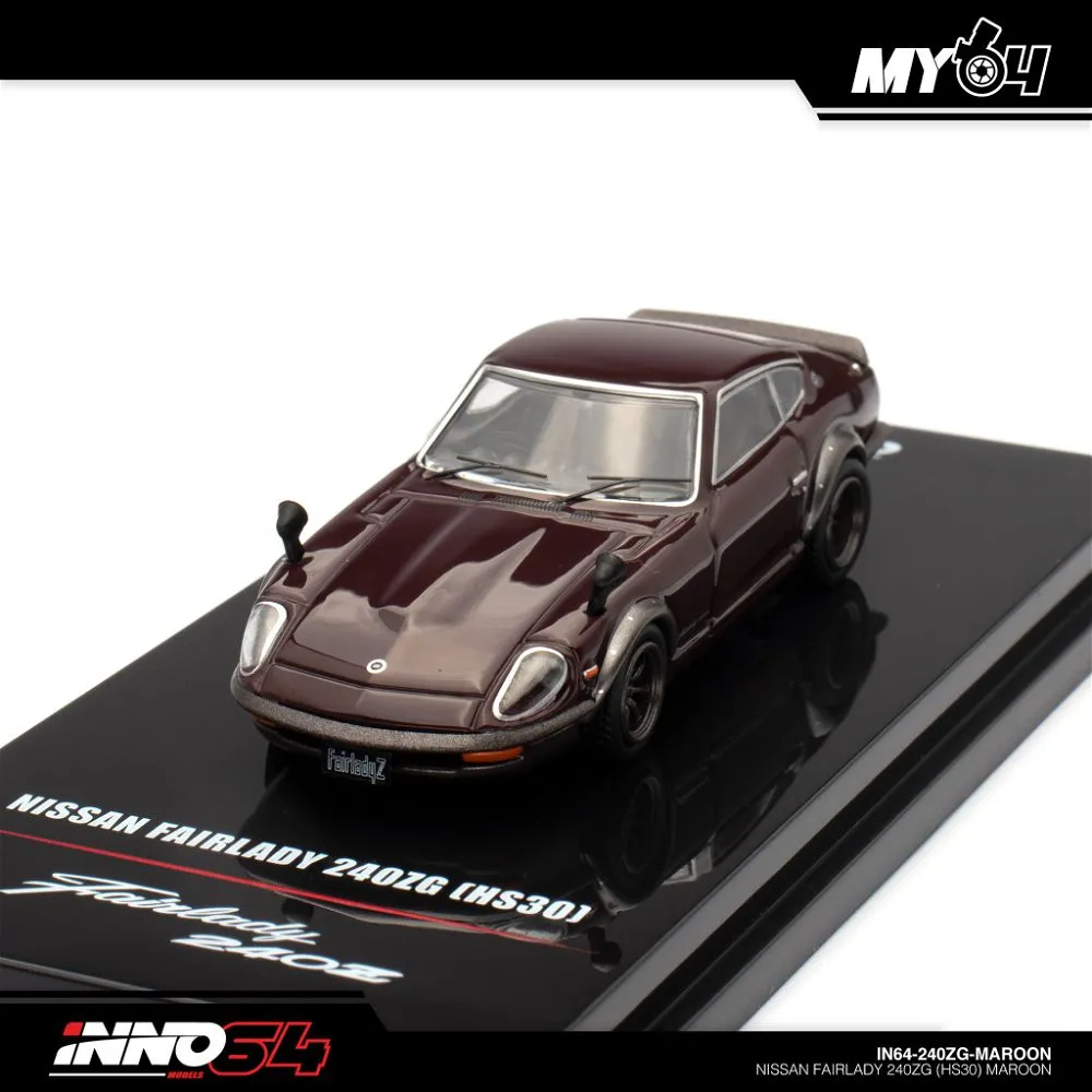 INNO64 | NISSAN FAIRLADY 240Z | HS30 | MAROON