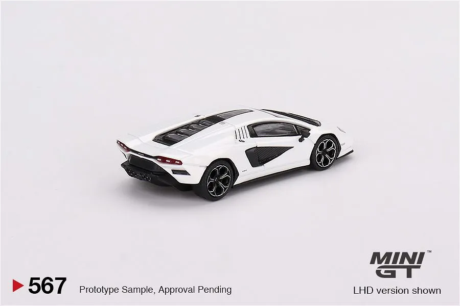 MINI GT | LAMBORGHINI COUNTACH LPI 800-4 | BIANCO SIDERALE