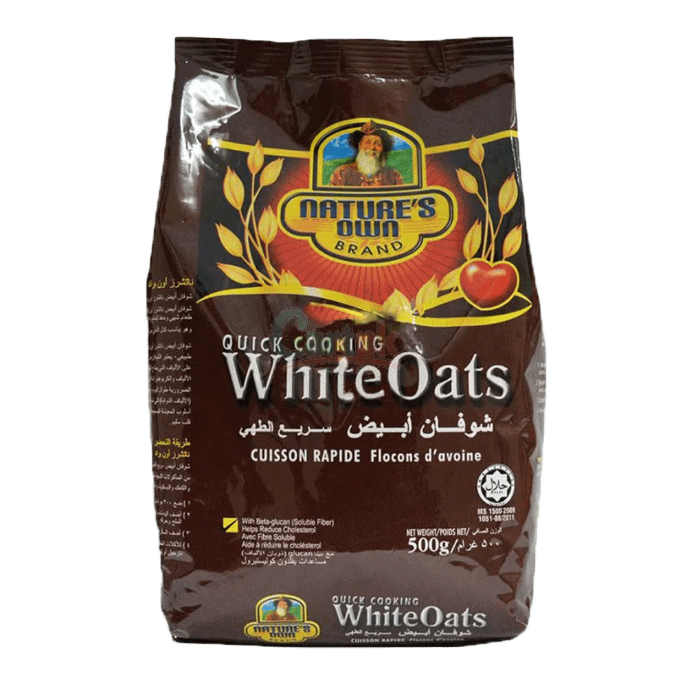 Natures Own Porridge White Oats 500 Gm Pouch