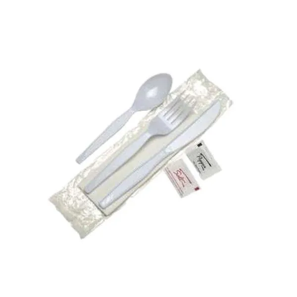 Meal Cutlery Kit -- White