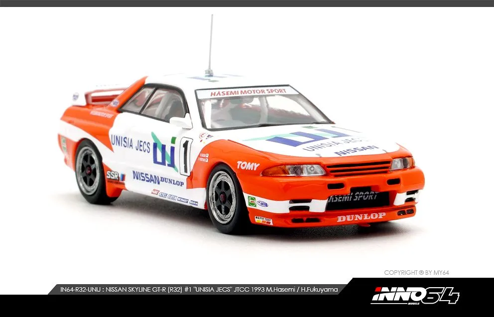 INNO64 | NISSAN SKYLINE GT-R R32 | UNISIA JECS JTCC 1993