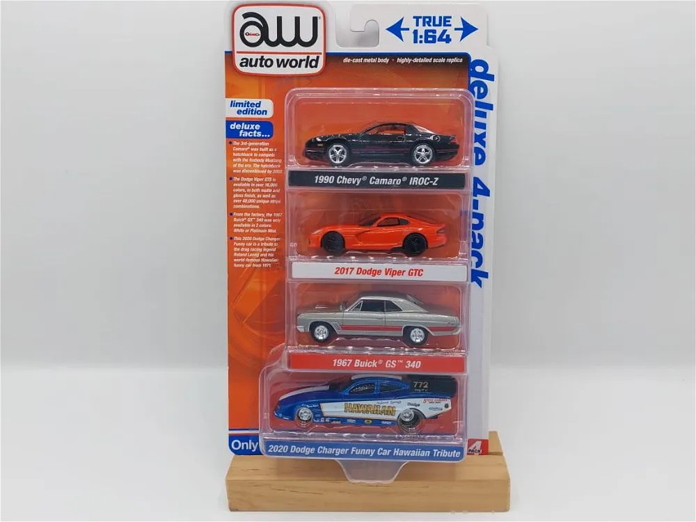 AUTOWORLD | AMERICAN MUSCLE 4 PACK