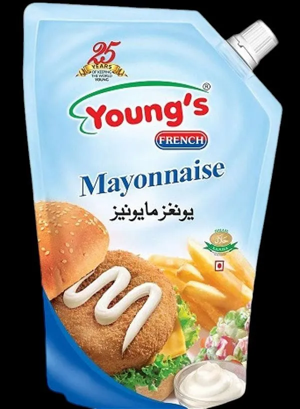 Youngs Mayo Pouch Bag 500Ml