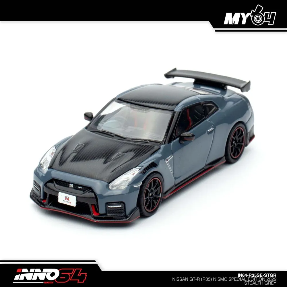 INNO64 | NISSAN GT-R R35 NISMO SPECIAL EDITION 2022 | STEALTH GREY