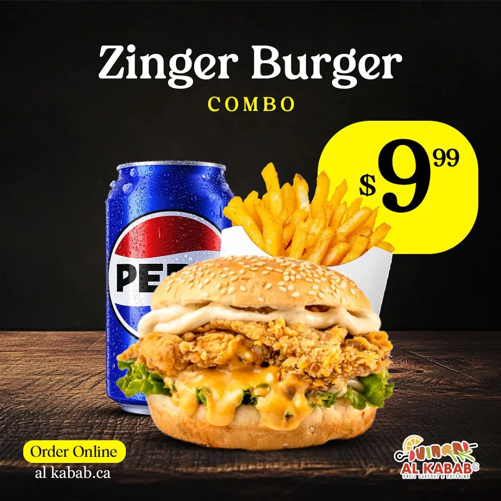 Zinger Burger Combo