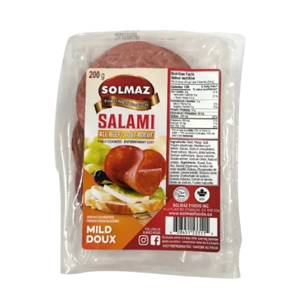 Beef Salami Mild Sliced