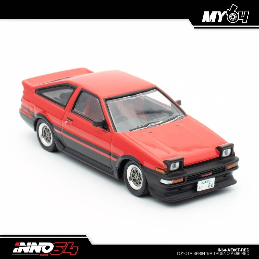 INNO64 | TOYOTA AE86 SPRINTER TRUENO RED