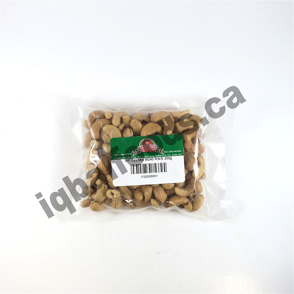 IHF Cashew w240 Roasted No Salt 200g