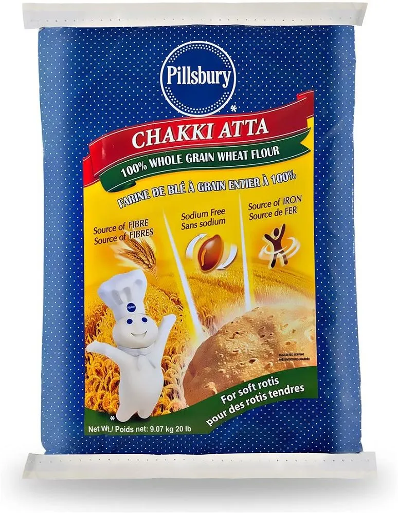 Pillsbury Whole wheat (Punjabi Style) 20Lbs.