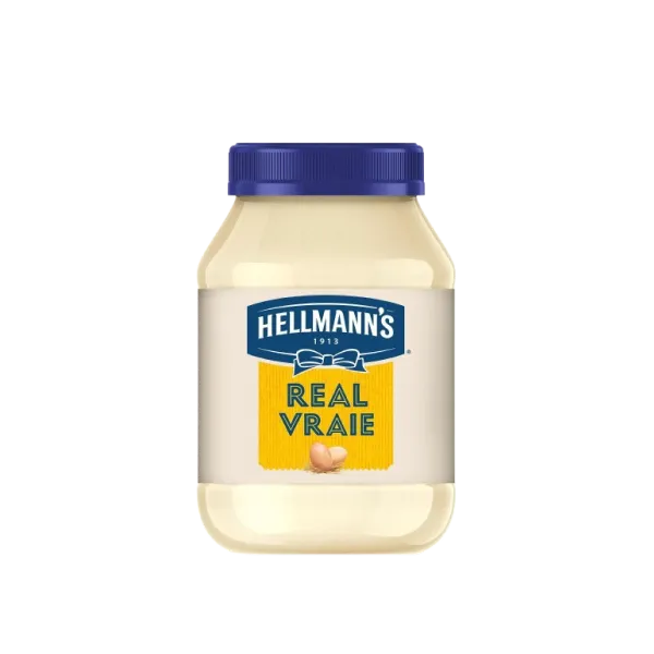 Hellmanns Mayonnaise Jar (890ml)